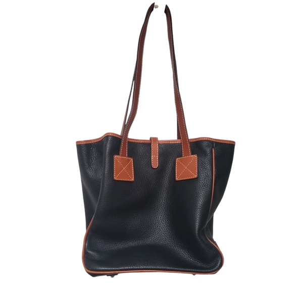Dooney & Bourke Leather Tote black - Picture 2 of 8